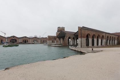 20 02 2012 - Venezia (ITA) - 34th America'sCup - Venezia 2012 America's Cup World Series - The Arsenale where the AC45 moorings, public village, media center and Club 45 will be located