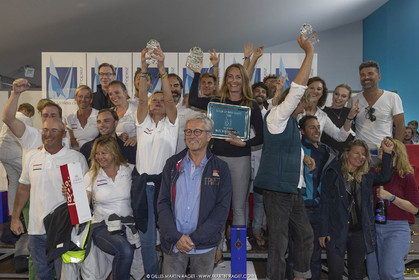 7 10 2018 Saint-Tropez (FRA,83), LEs Voiles de Saint-Tropez 2018, jour 8, prize giving