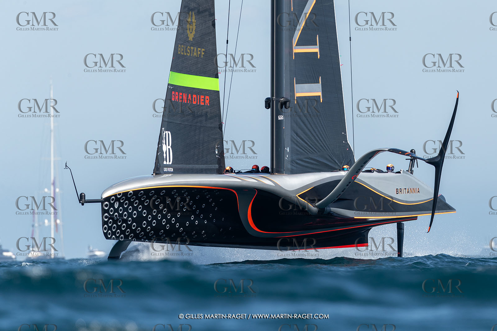 26 09 2024, Barcelona (ESP), 37th America's Cup, Louis Vuitton Cup Final, Race Day 1