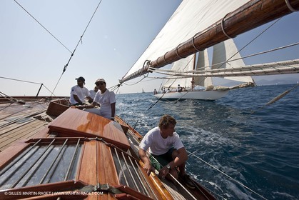 23 09 2009 - Cannes (FRA,83) - Régates Royales - Onboard Pen duick