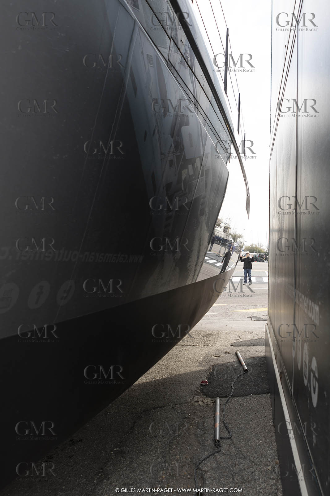 17 01 2018, La Grande Motte (FRA), Gunboat 68  1 launch