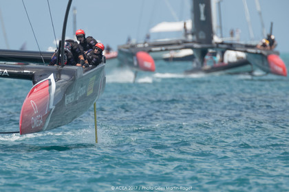 17 06 2017 - Bermuda (BDA) - 35th America's Cup 2017 - 35th America's Cup Match Presented by Louis Vuitton, Race day 1