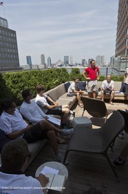 05 07 2012 - New York (USA) - Ocean Krys Race - Speed runs in fornt of NY city
