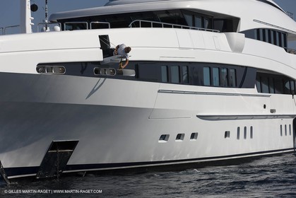 18 08 2011 - La Maddalena (ITA, Sardinia) - Motor yacht Inception