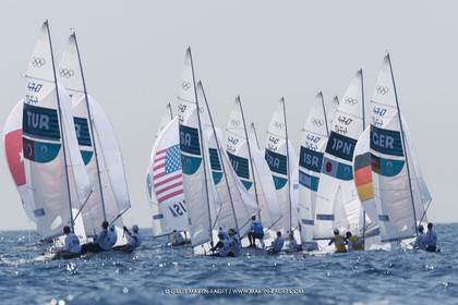 03 08 2024, Marseille (FRA), Paris 2024 Olympic Games, Sailing, Race Day 7