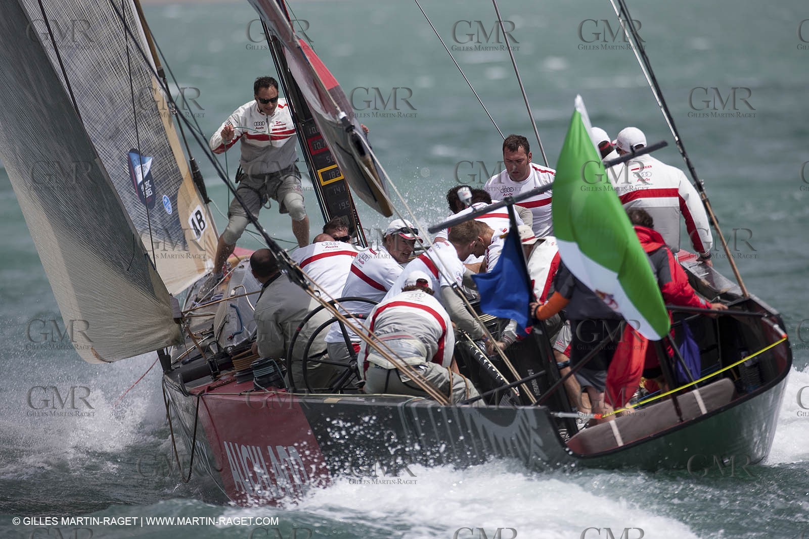 31 01 2009 - Auckland (NZL) -  Louis Vuitton Pacific Series -  Racing Day 2