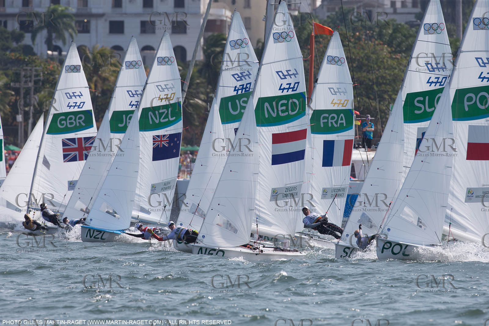 18 08 2016, Rio de Janeiro (BRA), 2016 Olympic Games, Sailing, Medal races