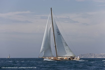 Sailing, Classic yachts, Voiles Vieux Port 2009, Marseille (FRA)