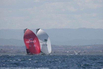 14 05 2007-Valencia (Spain)- 32nd America's Cup - Louis Vuitton Cup - Semi-final - Day 1 - BMW ORACLE racing