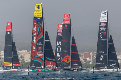 15 09 2023, Vilanova i La Geltru (ESP), 37th America's Cup, Preliminary Regatta N° 1, Race Day 3