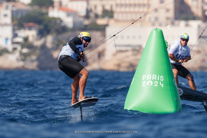 03 08 2024, Marseille (FRA), Paris 2024 Olympic Games, Sailing, Race Day 7