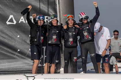 15 09 2023, Vilanova i La Geltru (ESP), 37th America's Cup, Preliminary Regatta N° 1, Race Day 3
