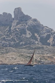 Sailing, Classic yachts, Voiles Vieux Port 2009, Marseille (FRA)
