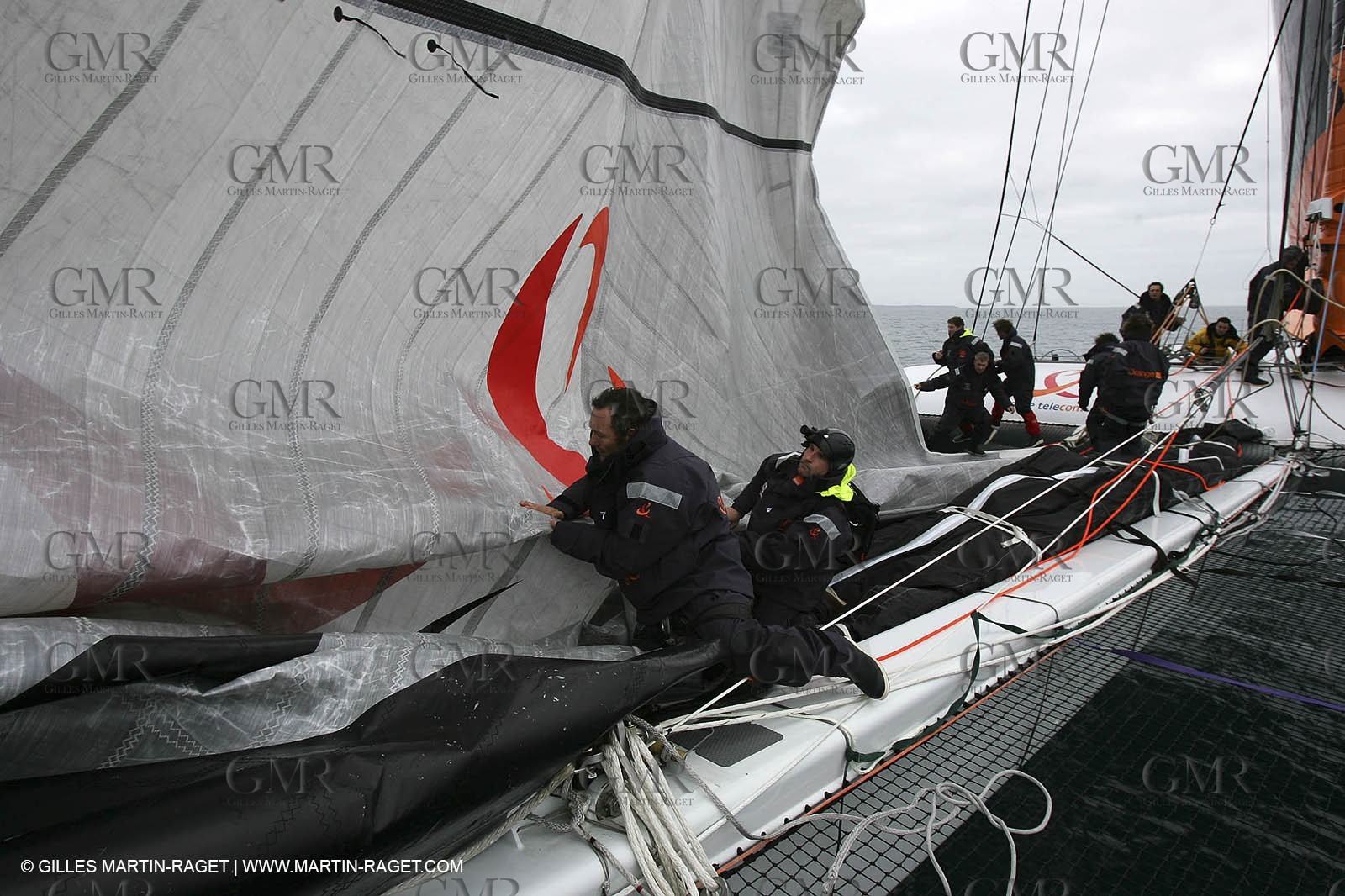 Orange II - Jules Verne Trophy 2005 - Traning Lorient
