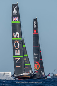 16 09 2024, Barcelona (ESP), 37th America's Cup, Louis Vuitton Cup Semi-final, Race Day 2