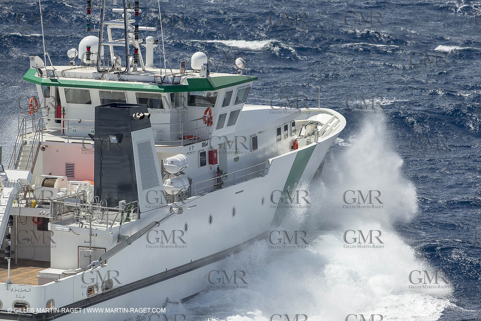 Al Azizi -  H2X boatyard - Oceanographjic research ship - Sea trials off La Ciotat (FRA,13) - 29 07 2014