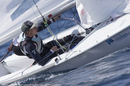10 04 2015, Marseille (FRA), Yachting Club de la Pointe Rouge - Coupe Internationale de Printemps des 470, Day 3