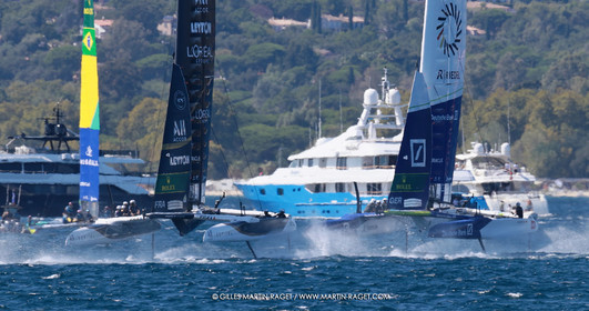 10 09 2025, Saint-Tropez,(FRA), Rockwool SailGP France Saint-Tropez, Race Day 1