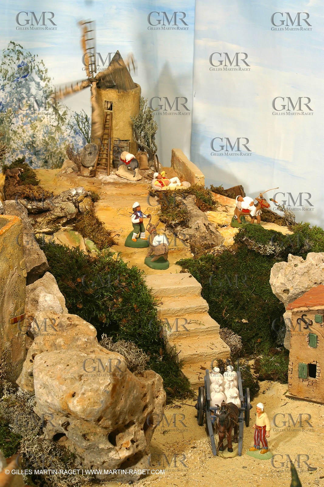 Great crib from les Saintes Maries de la mer (FRA, 13) for Christmas, December 2010