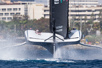 22 08 2024, Barcelona (ESP), Louis Vuitton 37th America's Cup, Louis Vuitton Preliminary Regatta, Race Day 1