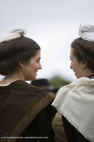 24 02 2007 - Saintes Maries of the Sea (FRA, 13) - Queen of Arles and her assistants in Camargue