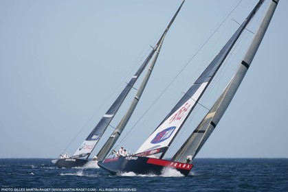 14 05 2007-Valencia (Spain)- 32nd America's Cup - Louis Vuitton Cup - Semi-final - Day 1 - BMW ORACLE racing