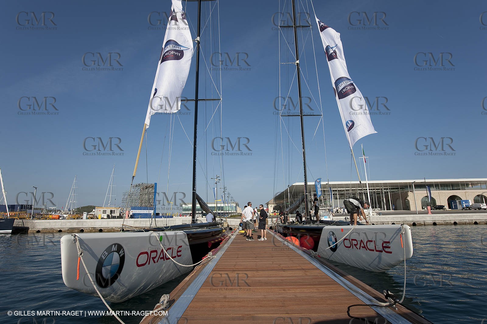 23 05 2010 - La Maddalena (ITA, Sardinia) Louis Vuitton Trophy - BMW ORACLE Racing - Racing Day 2