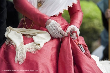 Arlésiennes en costume - Fête des Gardians - Arles