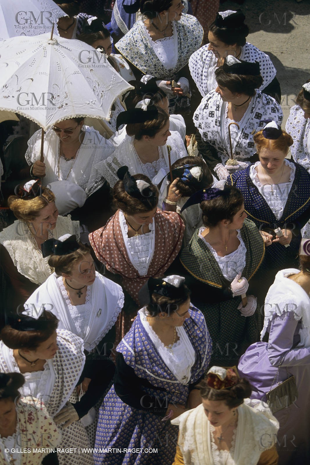 France, Provence, Traditionnal costume from Arles