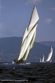 Sailing, Classic yachts, Voiles de Saint-Tropez 2003