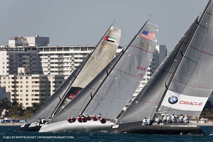 12 12 2010 - Miami (USA, FLA) - 2010 RC 44 World Champîonship - Oracle RC 44 Cup Miami - Final day - Fleet racing