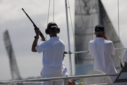 29 01 2009 - Auckland (NZL) - Louis Vuitton Pacific Series - BMW ORACLE Racing - Training