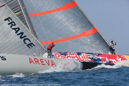 6 05 2007-Valencia (Spain)- 32nd America's Cup - Louis Vuitton Cup - RR2 - Day 8 - BMW ORACLE Racing