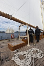 30 09 2010 - SainTropez (FRA,13) - Voiles de Saint Tropez 2010 - onboard Atlantic