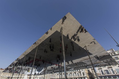 02 02 2013,  Marseille, FRA, 13, Inauguration de l'ombrière et du Vieux Port semi-piétonnier