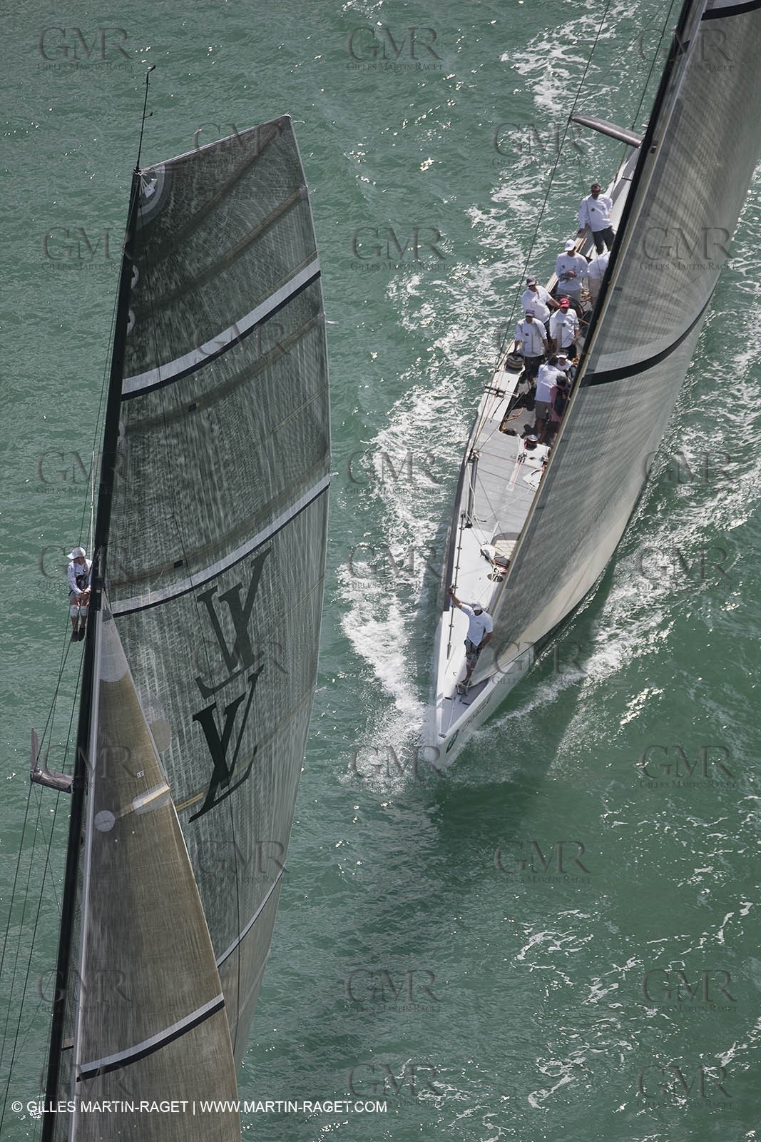 29 01 2009 - Auckland (NZL) -  Louis Vuitton Pacific Series - BMW ORACLE Racing - Training