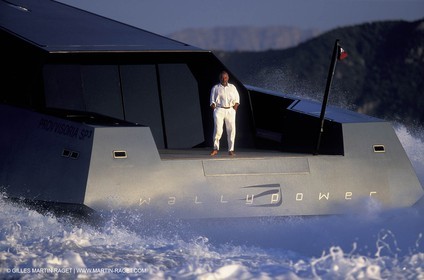 Luca Bassani président fondateur de Wally Yachts - Wallypower 118