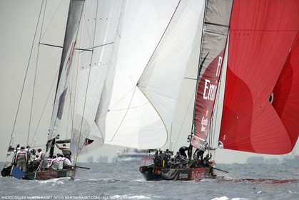 06 06 2007-Valencia (Spain)- 32nd America's Cup - Louis Vuitton Cup Final - Day 4