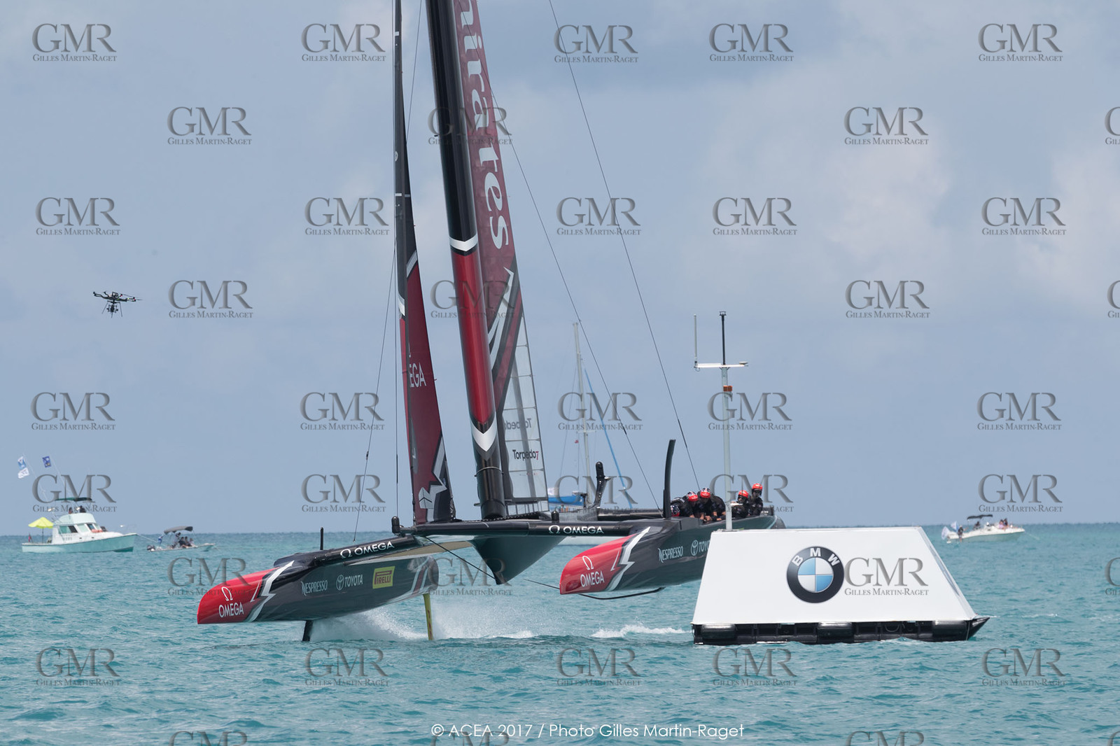 17 06 2017 - Bermuda (BDA) - 35th America's Cup 2017 - 35th America's Cup Match Presented by Louis Vuitton, Race day 1
