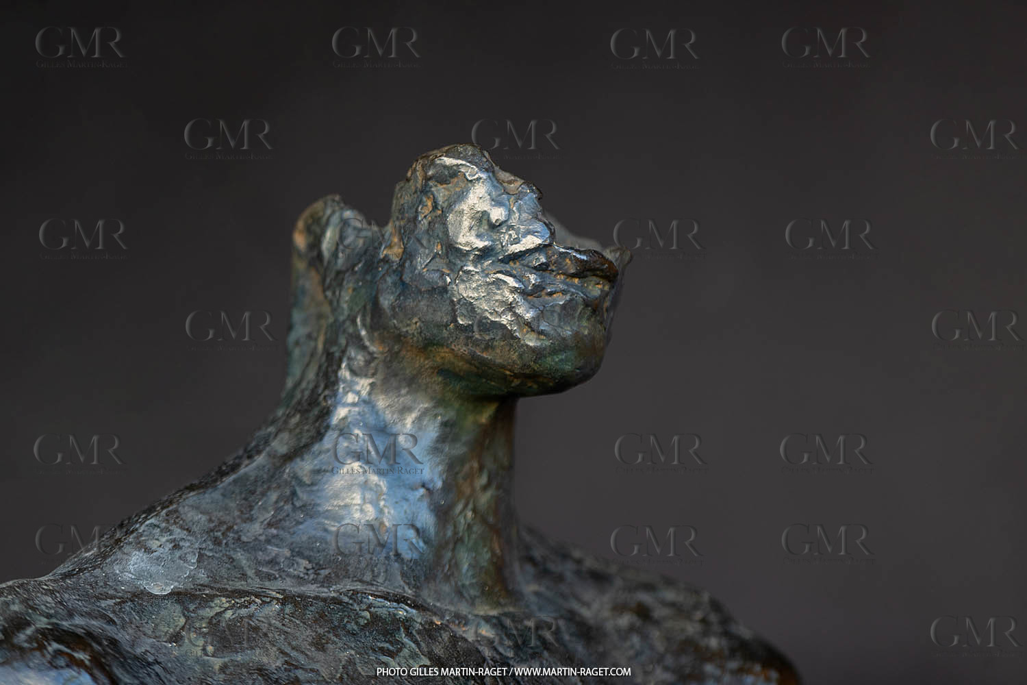 05 01 2023, Arles (FRA, 13), Oeuvre de Germaine Richier, Torse II, 1941, Epreuve d'exposition