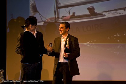 12 08 08 - Paris (FRA) Edouard VII theater - French Sailing Federation - Champions party - French Sailor of the year : Francis Joyon