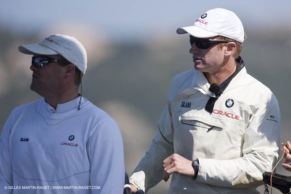 18 05 2010 - La Maddalena (ITA, Sardinia) Louis Vuitton Trophy - BMW ORACLE Racing - Training