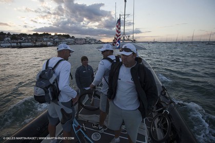 04 08 2010 - Cowes (UK, IOW) - The 1851 Cup -  BMW ORACLE Racing - Day 2