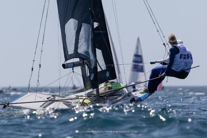 23 07 2024, Marseille (FRA), Paris 2024 Olympic Games, Sailing, Free trainings
