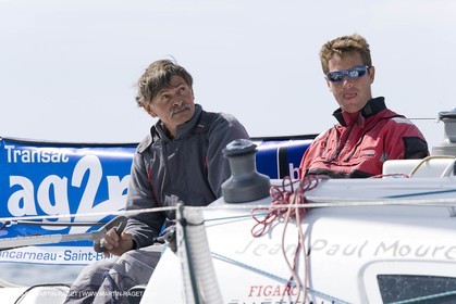 27 03 08- La Grande Motte- (FRA,34) Transat AG2R 2008- Jean-Paul Mouren- Laurent Pellecuer