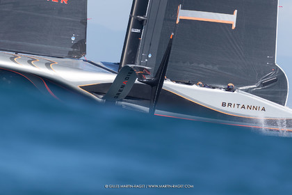 26 09 2024, Barcelona (ESP), 37th America's Cup, Louis Vuitton Cup Final, Race Day 1