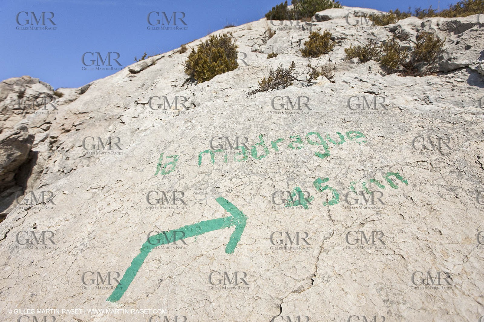 10 09 2009 - Marseille (FRA, 13) - Les Calanques - Massif de Marseilleveyre - Col des Chèvres