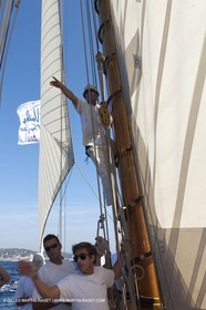01 10 2011 - Saint Tropez (FRA,13) - Voiles de Saint Tropez 2011 - Yachts classiques - Jour 5 - A bord Mariquita