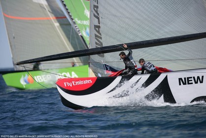 14 05 2007-Valencia (Spain)- 32nd America's Cup - Louis Vuitton Cup - Semi-final - Day 1 - BMW ORACLE racing