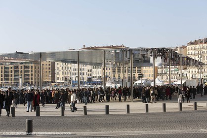 02 02 2013 Marseille (FRA,13) - Opening of the shadehouse and renovated historical Vieux Port